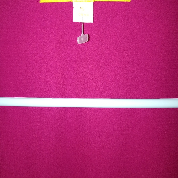 Gianni bini purple wrap around short sleeve Dress that ties, size Small - Picture 4 of 6